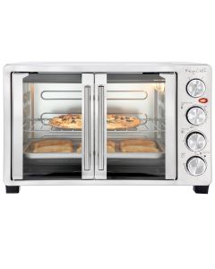MegaChef 31.7 Quart French Door Multi-Function Electric Toaster Oven